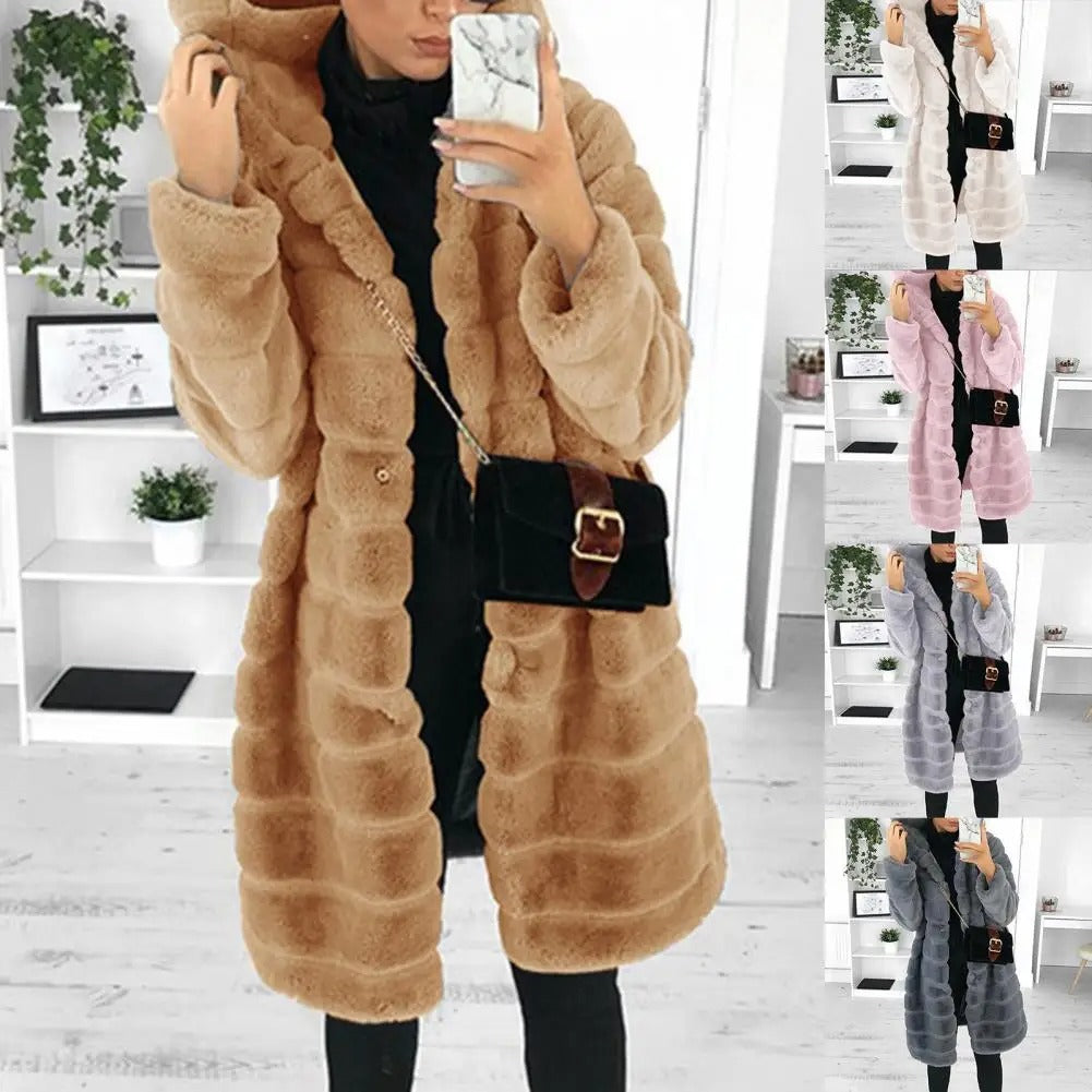 Tessa™ - Luxuriöser warmer Wintermantel aus Kunstpelz