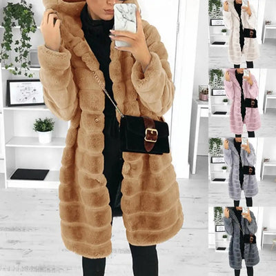 Tessa™ - Luxuriöser warmer Wintermantel aus Kunstpelz