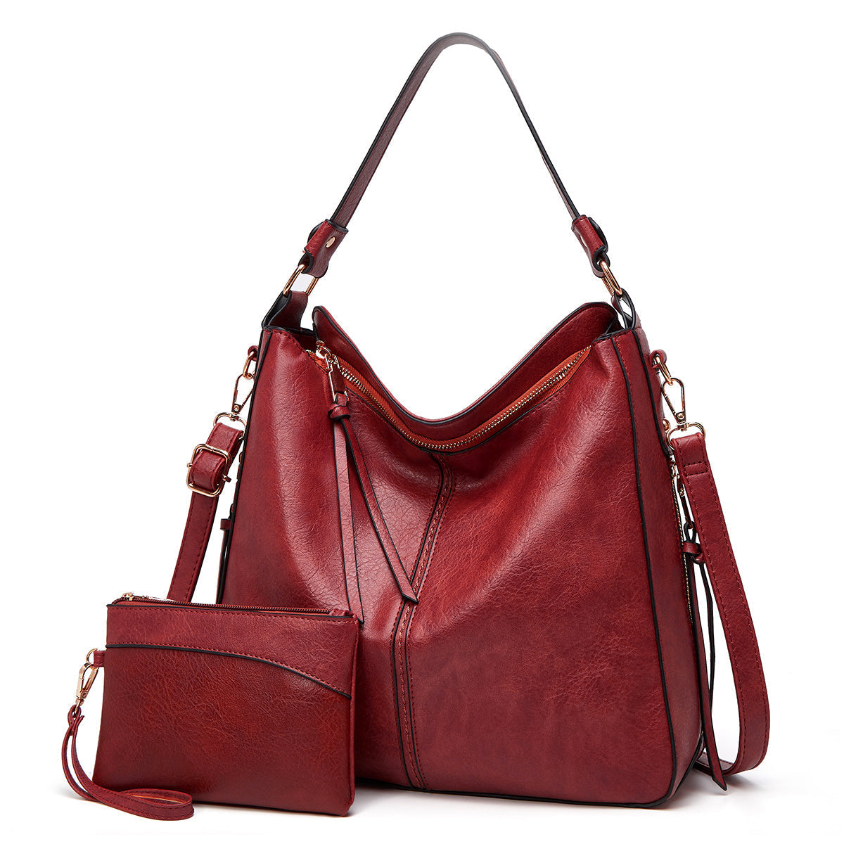 Lottie™ - Elegante Einkaufstasche aus Leder mit großem Fassungsvermögen