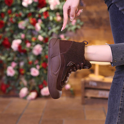 Frieda™ - Stylischer, lässiger Fleece-Stiefel