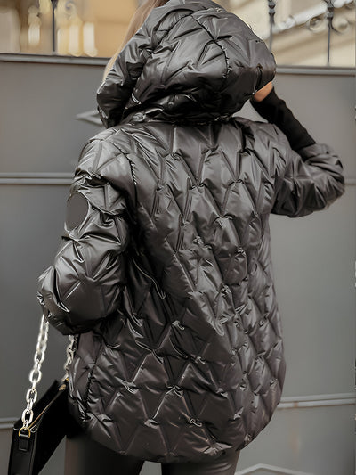 Hanna™ - Stilvolle warme Baumwolljacke mit Kapuze