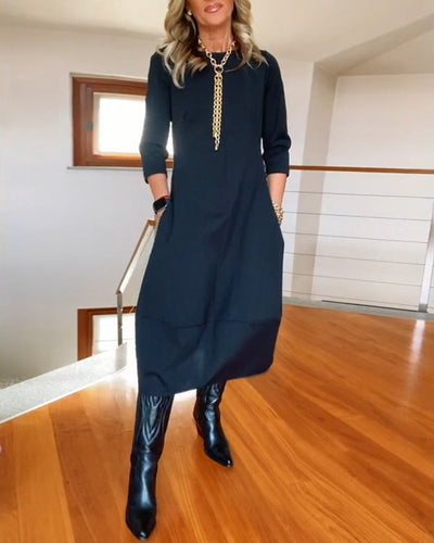 Sophie™ – Elegantes Kleid mit handgefertigten Details
