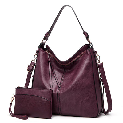 Lottie™ - Elegante Einkaufstasche aus Leder mit großem Fassungsvermögen
