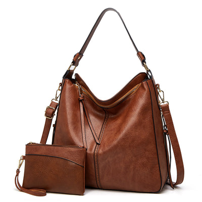 Lottie™ - Elegante Einkaufstasche aus Leder mit großem Fassungsvermögen