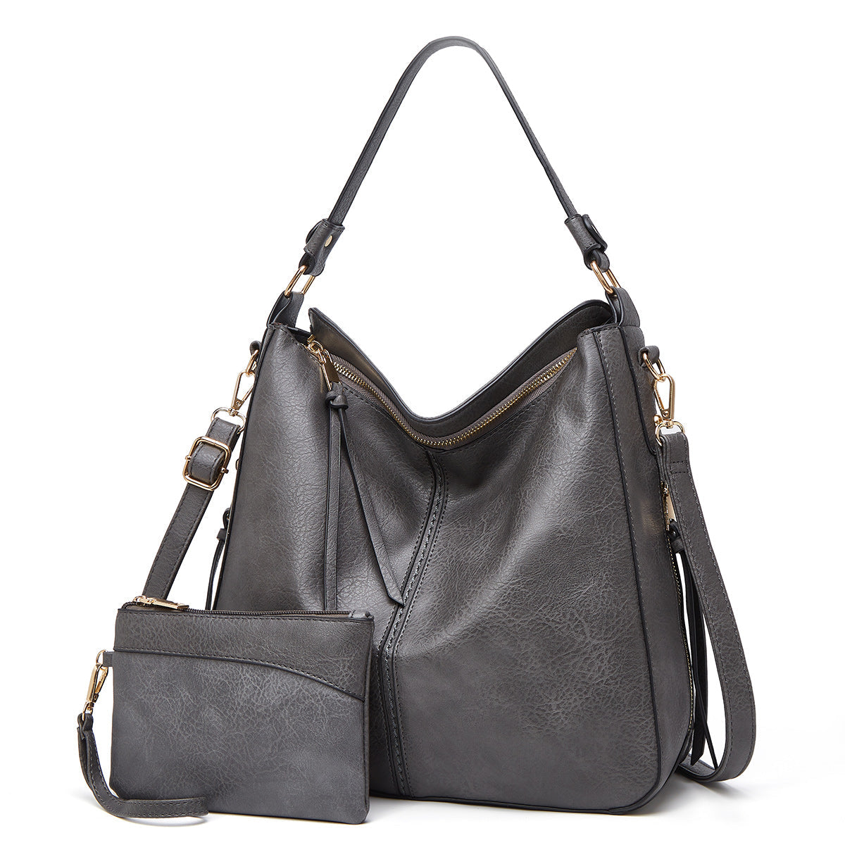 Lottie™ - Elegante Einkaufstasche aus Leder mit großem Fassungsvermögen