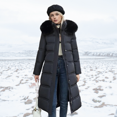 Lena™ - Luxuriöser Winterparka mit Fellkapuze