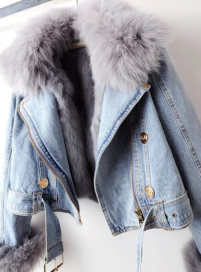 Roma™ - Ausgefallene Jeansjacke