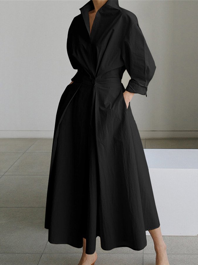 Clemence - Luxuriöses Stylisches Sommerkleid