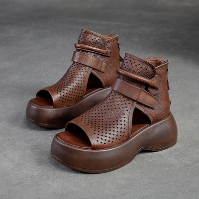 Marlene™ - Zeitlose Orthopädische Sandalen Aus Leder