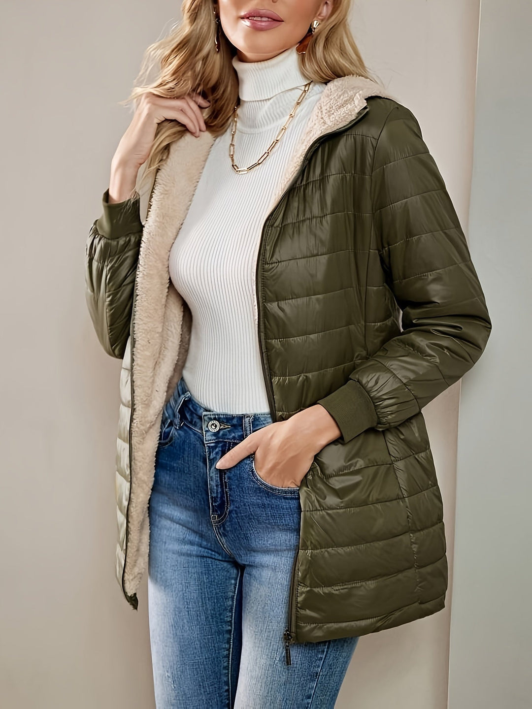 Sophie™ - Bequeme, lässige, lange Thermojacke
