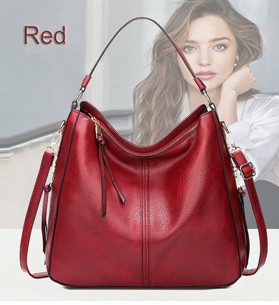 Lottie™ - Elegante Einkaufstasche aus Leder mit großem Fassungsvermögen