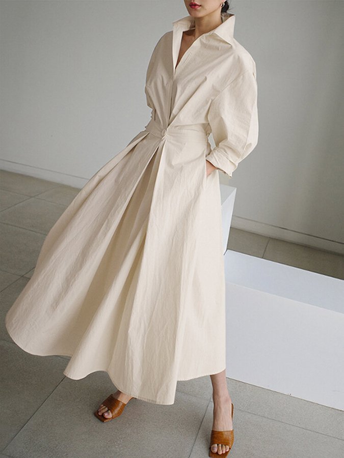Clemence - Luxuriöses Stylisches Sommerkleid