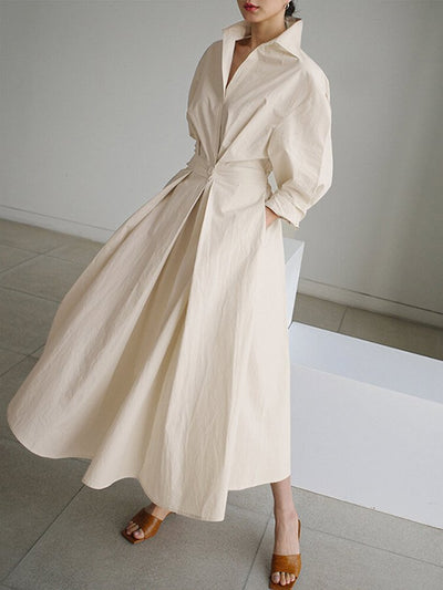Clemence - Luxuriöses Stylisches Sommerkleid