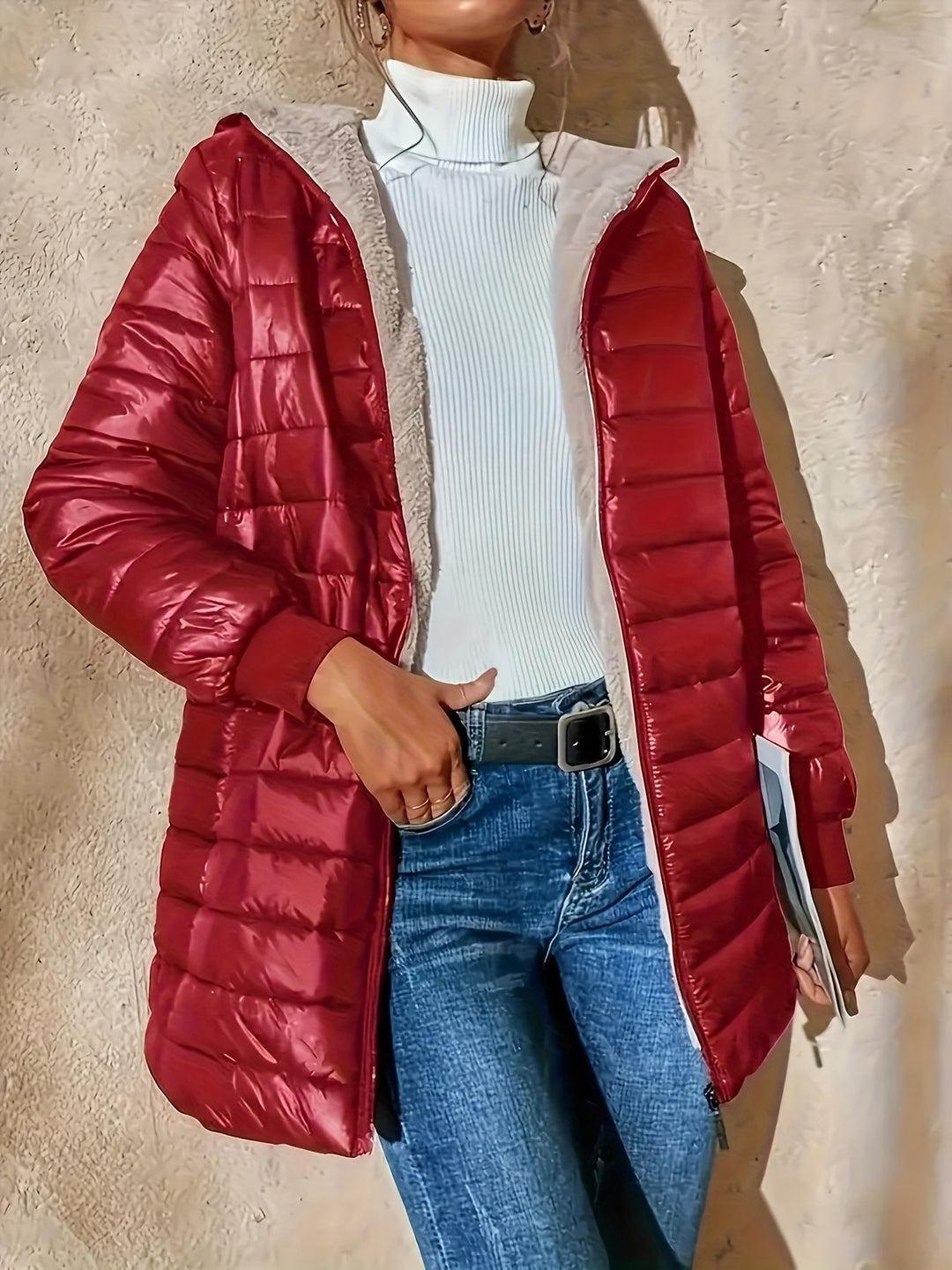 Sophie™ - Bequeme, lässige, lange Thermojacke