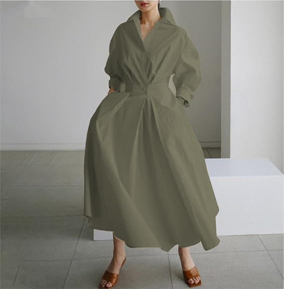 Clemence - Luxuriöses Stylisches Sommerkleid