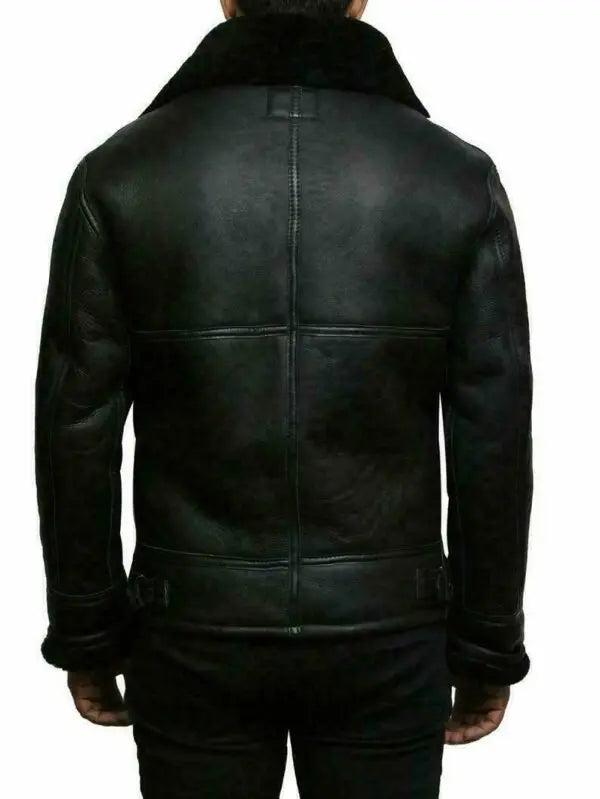 Markus™ - Stilvolle winterjacke aus veganem Leder
