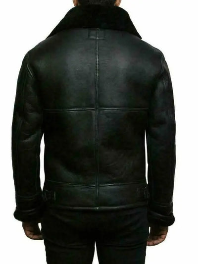 Markus™ - Stilvolle winterjacke aus veganem Leder
