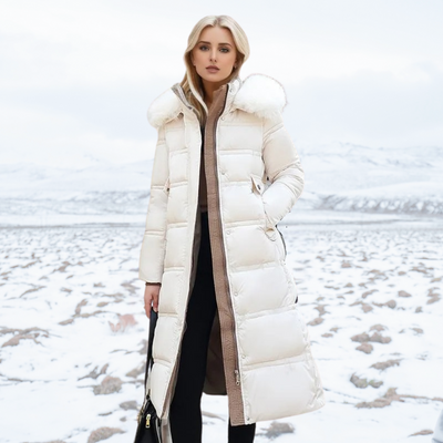 Lena™ - Luxuriöser Winterparka mit Fellkapuze