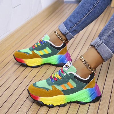 Bunte bequeme orthopädische Turnschuhe