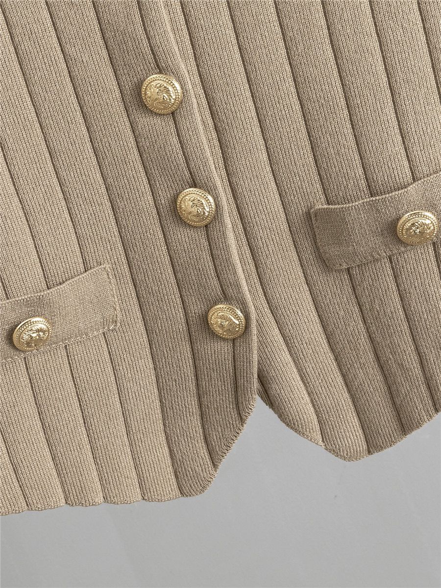 Erika™ - Elegantes Strickweste- mit Cardigan- und Hosen-Set
