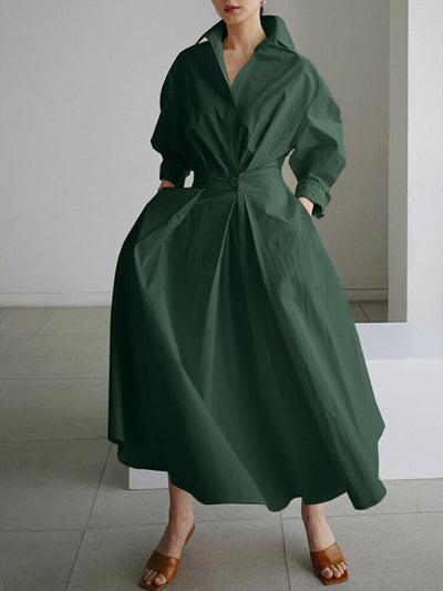 Clemence - Luxuriöses Stylisches Sommerkleid