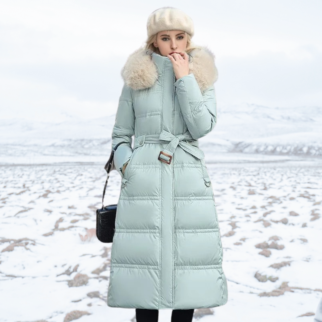 Lena™ - Luxuriöser Winterparka mit Fellkapuze