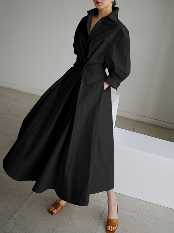 Clemence - Luxuriöses Stylisches Sommerkleid