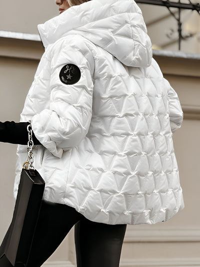 Hanna™ - Stilvolle warme Baumwolljacke mit Kapuze