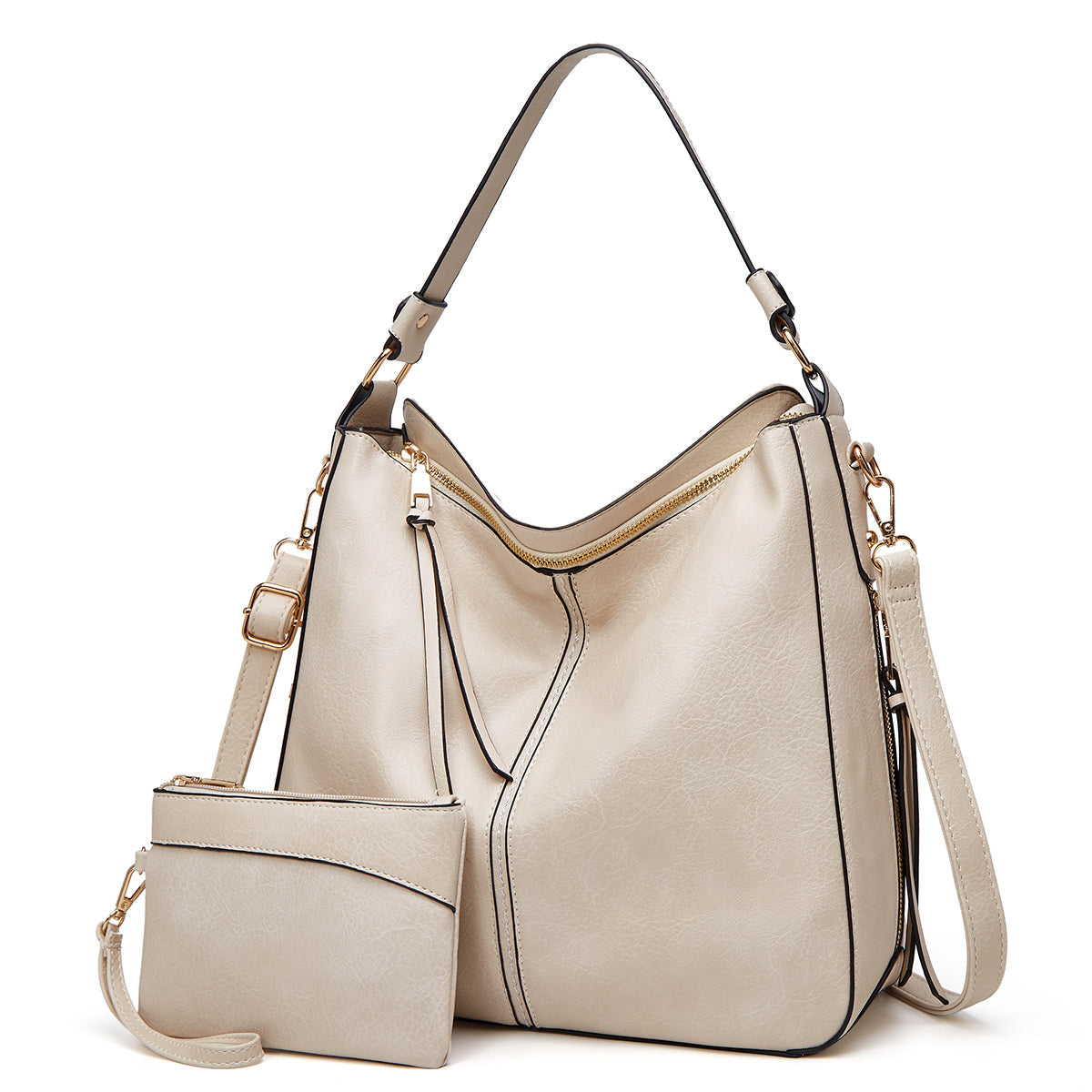 Lottie™ - Elegante Einkaufstasche aus Leder mit großem Fassungsvermögen
