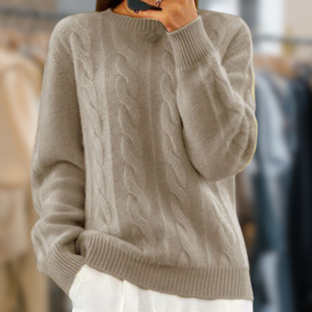 Lucy™ - Bequemer weicher Strickpullover