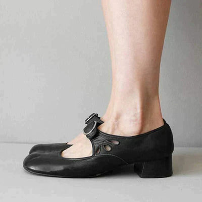 Lena™ - Stilvolle orthopädische Ledersandalen
