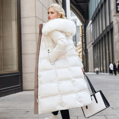 Lena™ - Luxuriöser Winterparka mit Fellkapuze