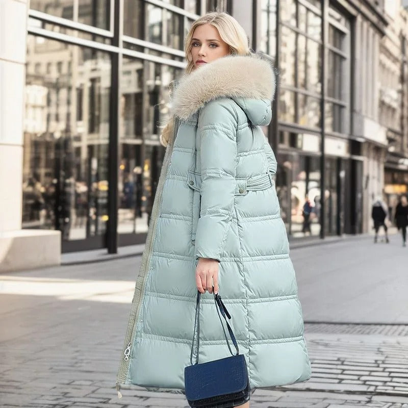 Lena™ - Luxuriöser Winterparka mit Fellkapuze