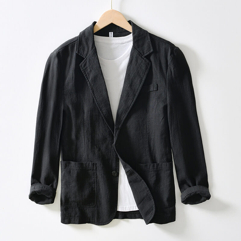 Timo™ - Eleganter Leinenblazer