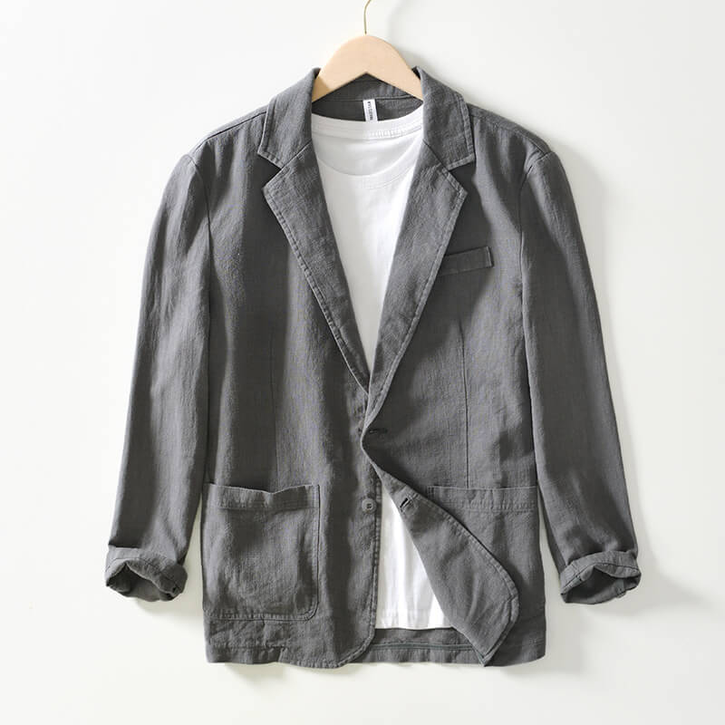 Timo™ - Eleganter Leinenblazer