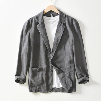 Timo™ - Eleganter Leinenblazer