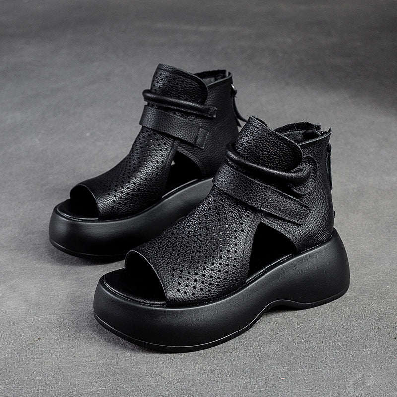 Marlene™ - Zeitlose Orthopädische Sandalen Aus Leder