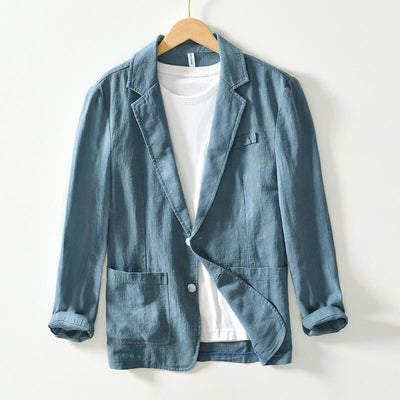 Timo™ - Eleganter Leinenblazer