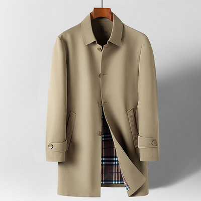 Markus™ - Stylischer Mantel mit Karomuster