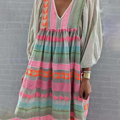 Amelia™ – Bequemes Boho-Kleid