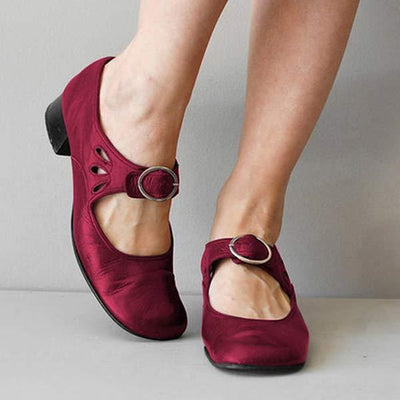 Lena™ - Stilvolle orthopädische Ledersandalen