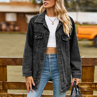 Mia™ - Klassisch elegante Jeansjacke