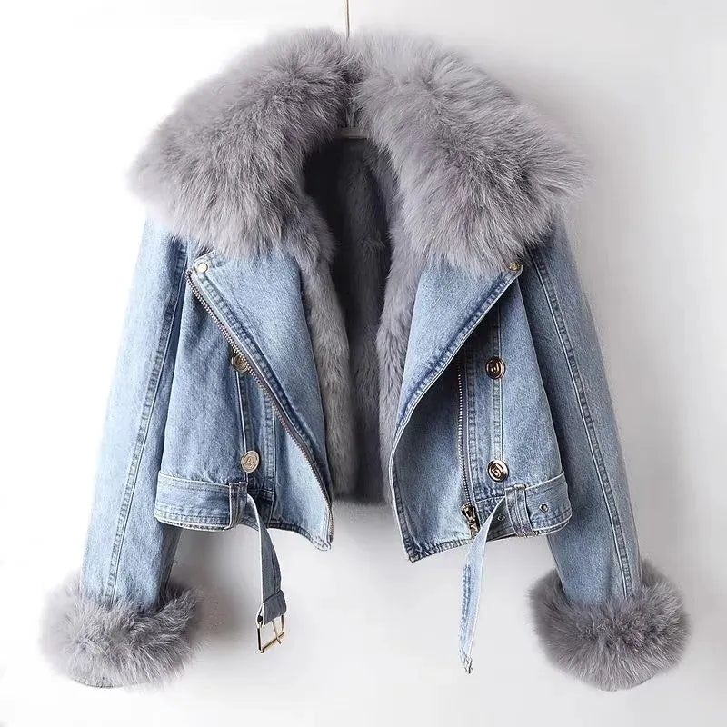 Roma™ - Ausgefallene Jeansjacke