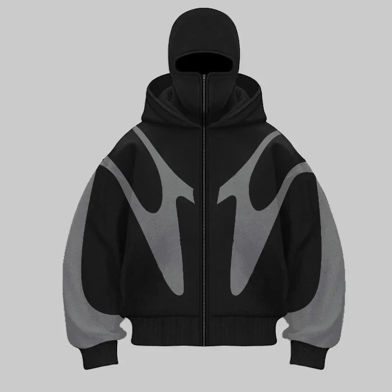 Tobias™ - Stylischer Balaclava Kapuzenpullover