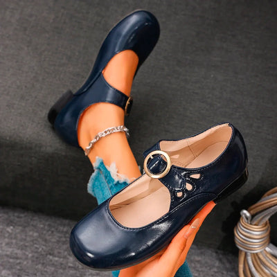 Nina™ - Elegante Retro-Schuhe Mit Runder Spitze