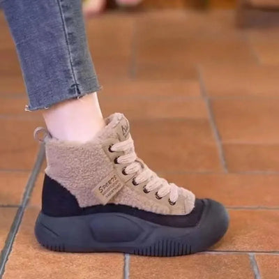 Frieda™ - Stylischer, lässiger Fleece-Stiefel