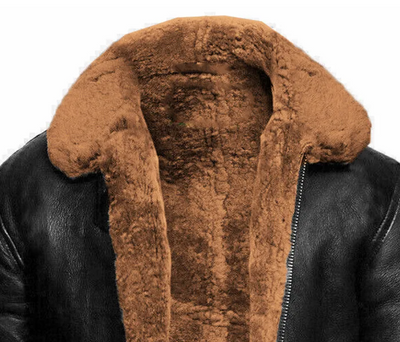 Markus™ - Stilvolle winterjacke aus veganem Leder