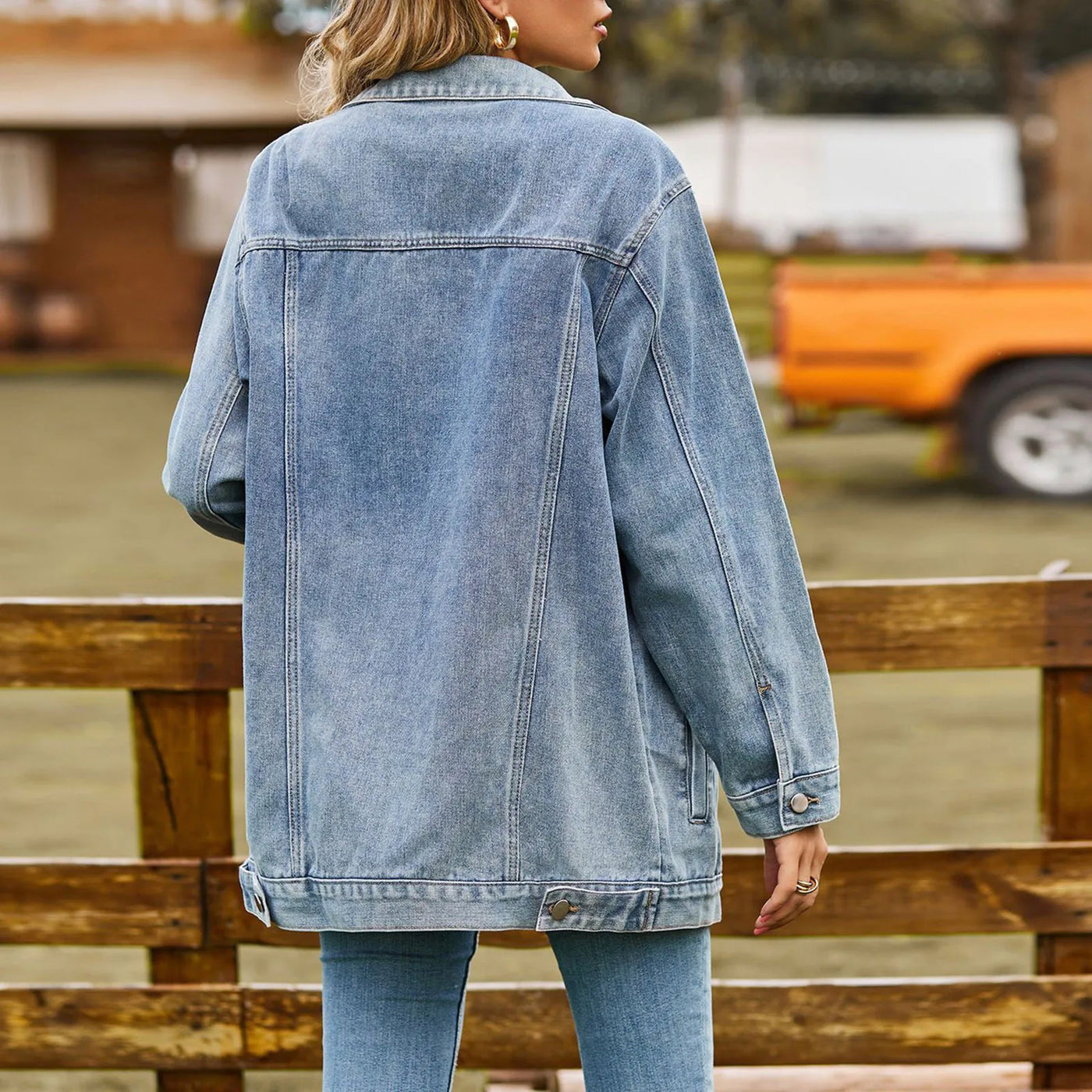 Mia™ - Klassisch elegante Jeansjacke