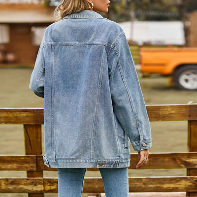 Mia™ - Klassisch elegante Jeansjacke