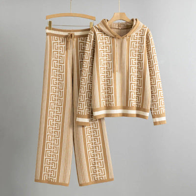 Lara™ - Gemütliches Kapuzenpullover- und Hosen-Satz